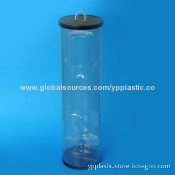 Clear Plastic Tube with Inner Tray
